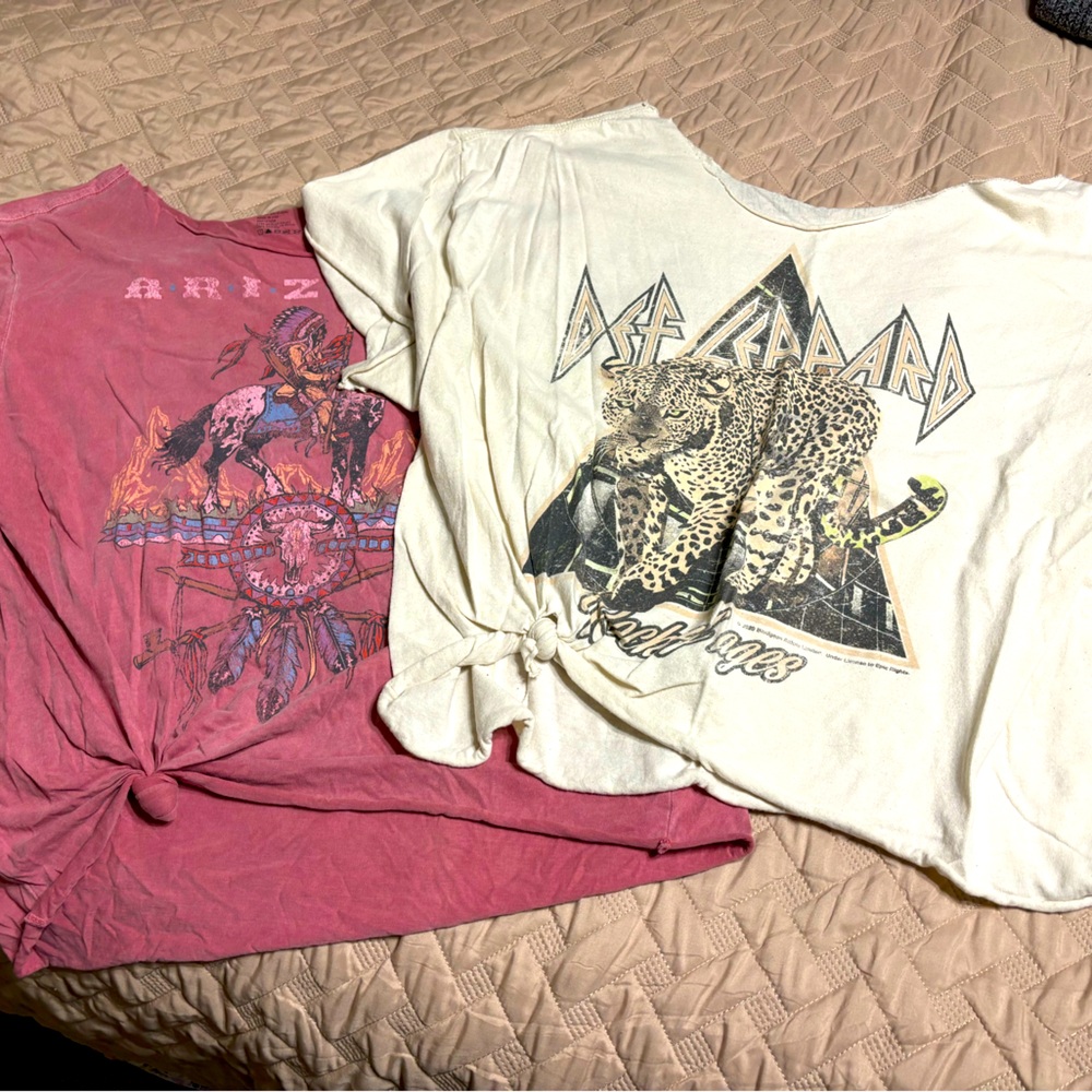 Affilicition shirts size large